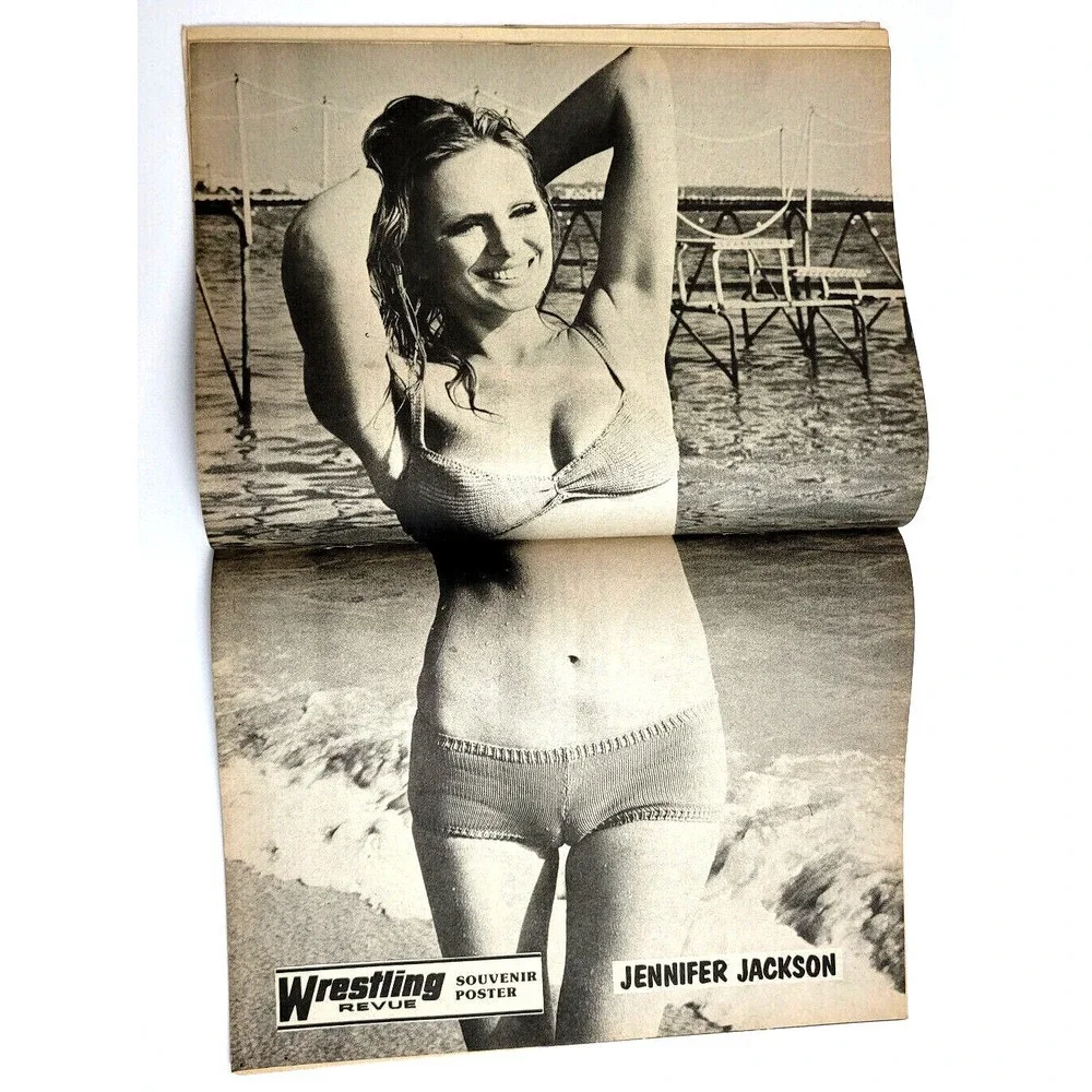 WRESTLING REVUE - AUG‎ 1976 - ALI / INOKI / ANDRE THE GIANT / JENNIFER JACKSON
